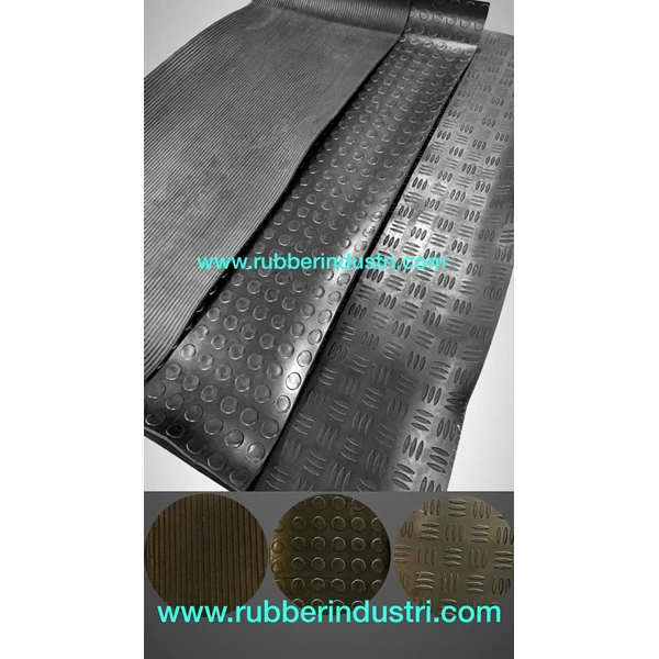 Rubber Bordes Mat / Karpet Roll Anti Slip